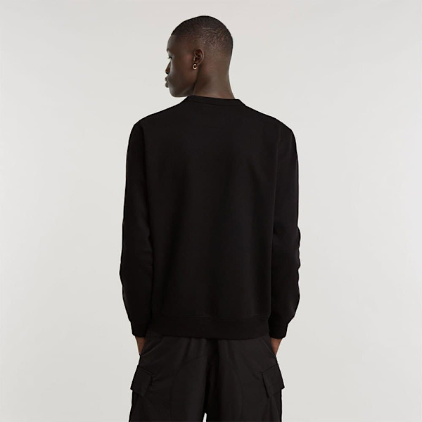 G-star Stacked Old Skool Logo Sweatshirt Sort M Mand