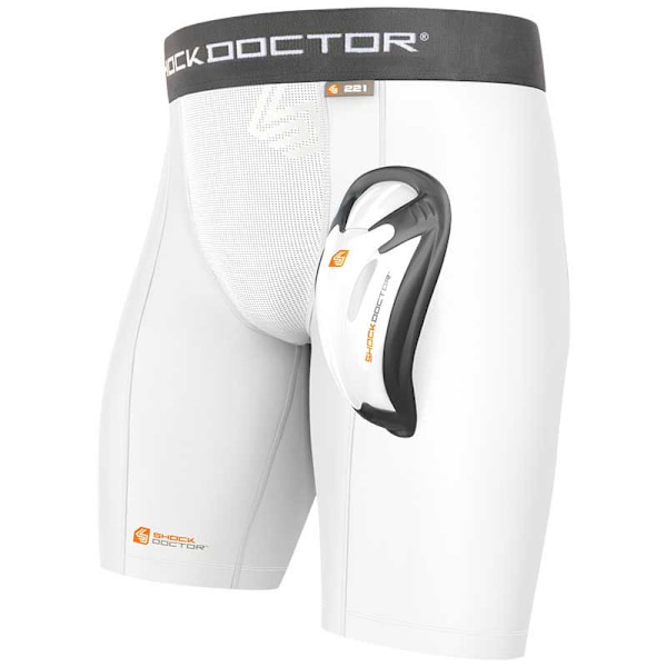 Shock Doctor Core Compression Bioflex Valkoinen S