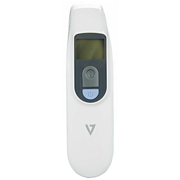 V7 Infraröd Termometer Med Skärm Lcd Vit