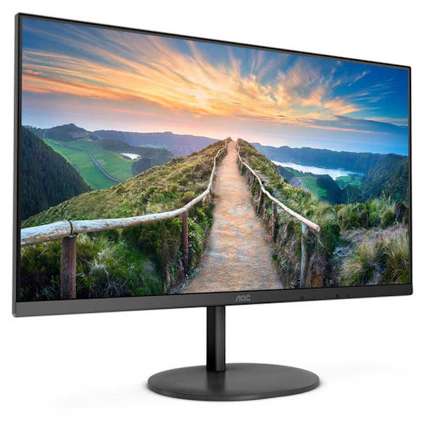 Aoc Monitor Q27v4ea 27´´ Qhd Ips Led 75hz Sort One Size / EU Plug Sort