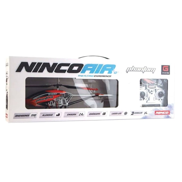 Ninco Rc Air Helikopter Rotormax Röd