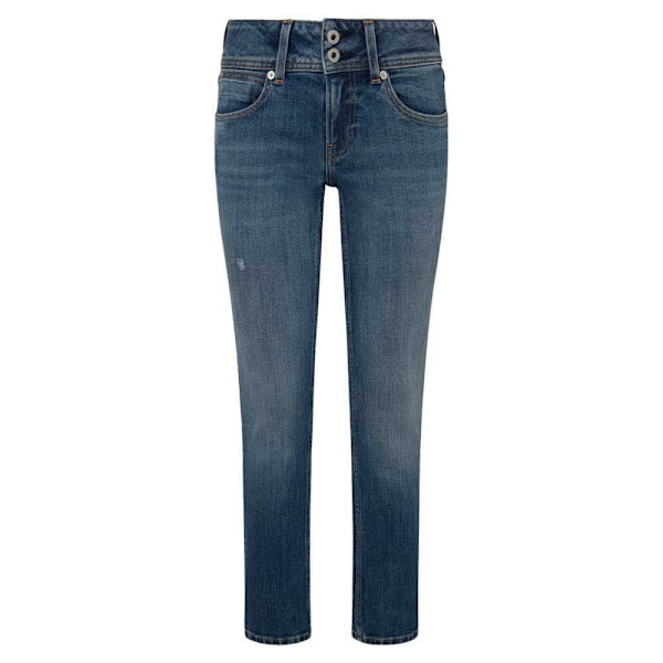 Pepe Jeans Pl204729 Slim Fit Jeans Blå 28 / 30 Kvinde