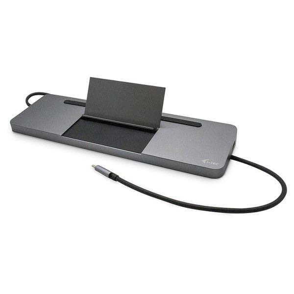 I-tec Hub Uscb C Ergonomic 4k Harmaa