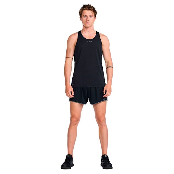 2xu Ærmeløs T-shirt Light Speed Tech Sort XL Mand