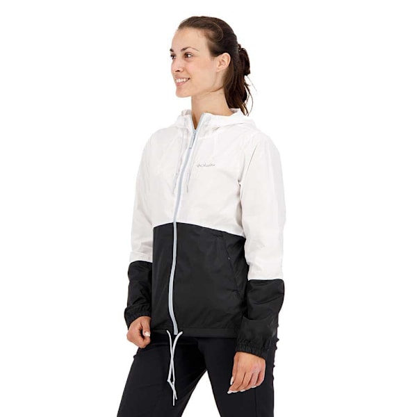 Columbia Jacka Flash Forward Windbreaker Vit,Svart S Kvinna