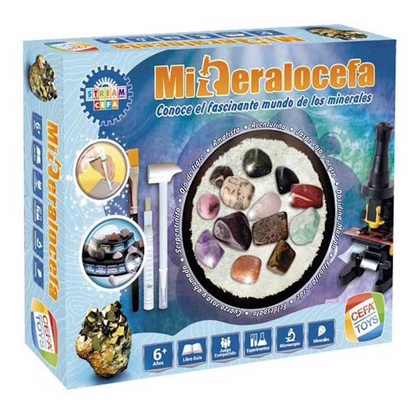 Cefa Toys Brætspil Mineralocefa Flerfarvet 2-5 Years