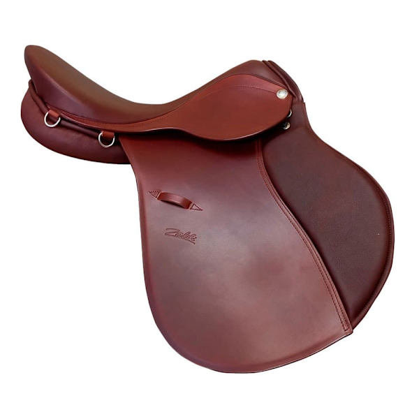 Zaldi Yleiskäyttöinen Satula Royal Deluxe Ruskea 17.5´´
