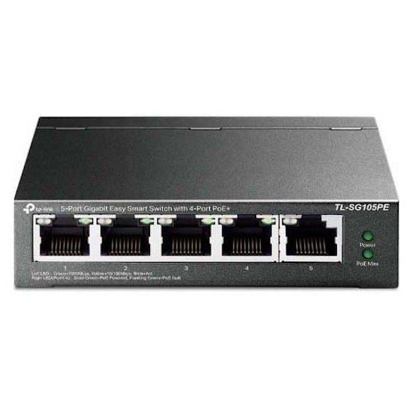 Tp-link Ports Hub Switch Tl-sg105pe 5 Sort Sort