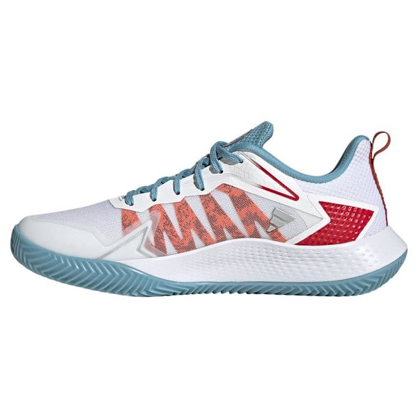 Adidas Alla Hovskor Defiant Speed Clay Vit EU 41 1/3 Kvinna
