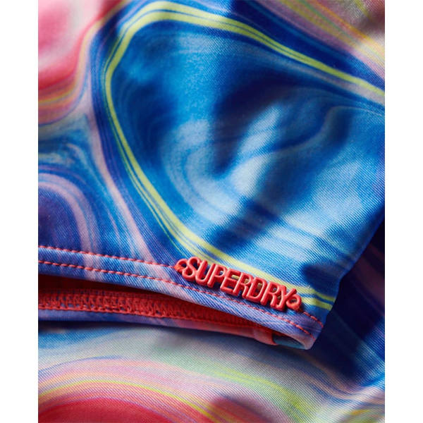 Superdry Print Scoop Back Badetøj Flerfarvet L Kvinde