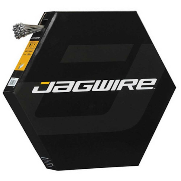 Jagwire Transmissionskabel Slick Galvanized Sram/shimano 100 Enheter Svart 1.1 x 2300 mm