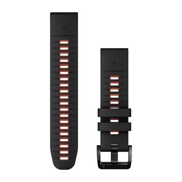 Garmin Silikone Urrem Quickfit® 22 Mm Sort,Grå