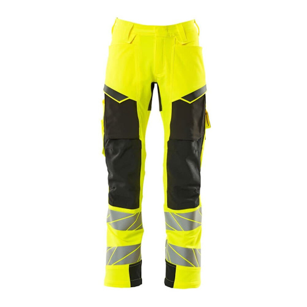 Mascot Store Bukser Med Knæpudelommer Accelerate Safe 19079 Gul 46 / 30