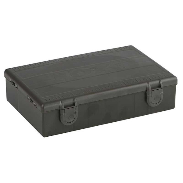 Fox International Ladattu Medium Tackle Box Edges Musta