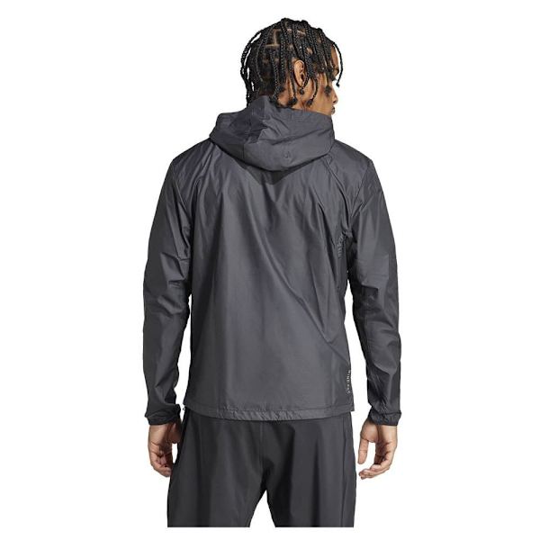 Adidas Jakke Own The Run Base Sort XL / Regular Mand