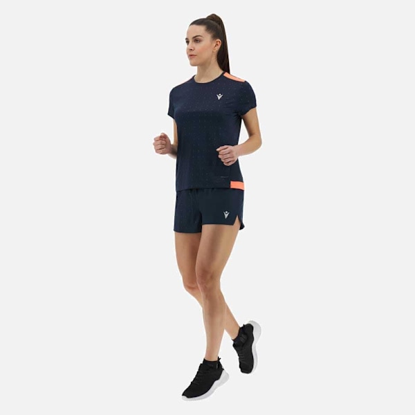 Macron Elvire Reflex T-shirt Med Korte ærmer Blå M Kvinde