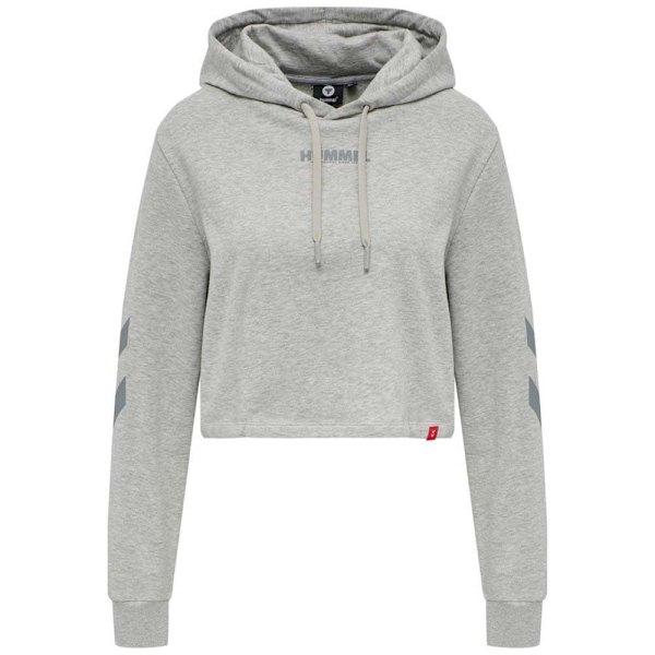 Hummel Luvtröja Legacy Cropped Grå XS Kvinna