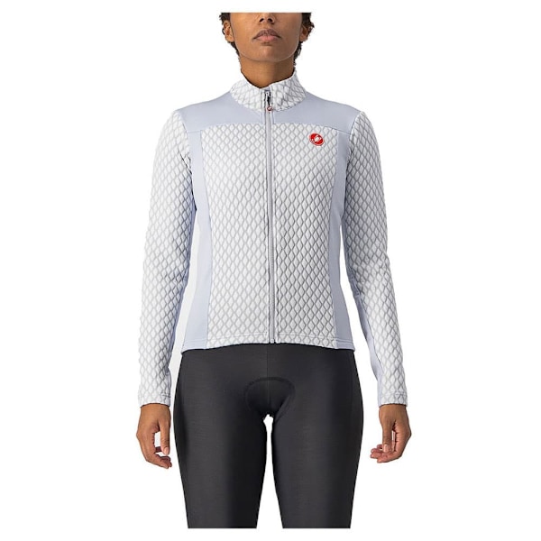 Castelli Sfida Fz Långärmad Trikå Vit XS Kvinna