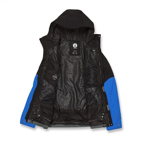 Volcom L Ins Gore-tex Jakke Blå,Sort S Mand