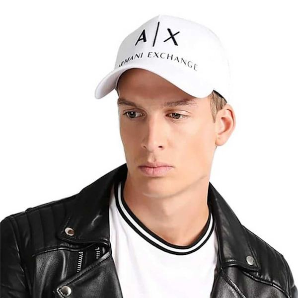 Armani Exchange Basebollkeps 954039 Vit  Man