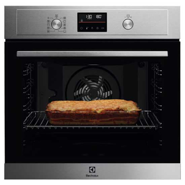 Electrolux Multifunktionsovn Eof4p56x 72l Søvfarvet Sort, Rustfrit stål