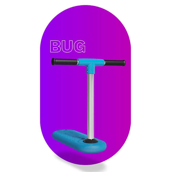 Indo Trampoliiniskootteri Bug Hopeinen