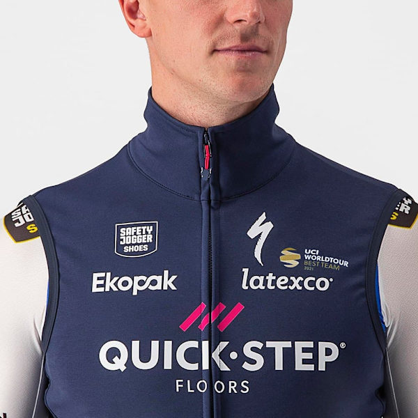 Castelli Gilet Perfetto Ros Blå XL Man