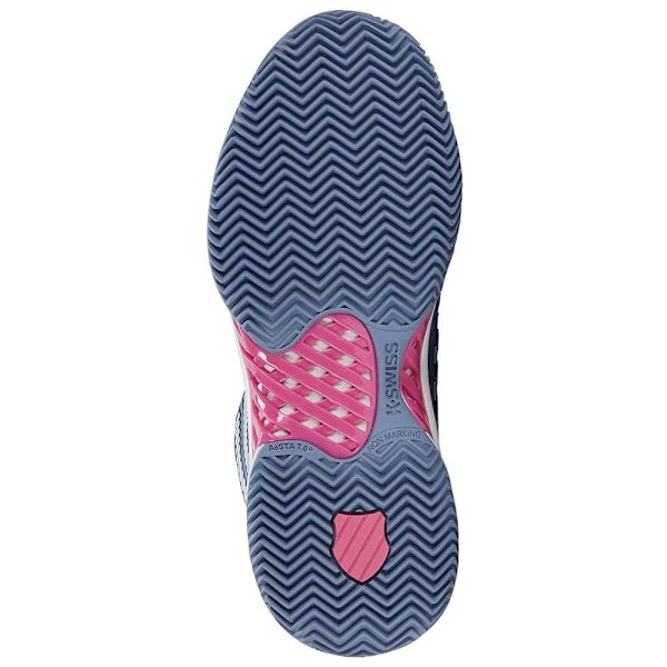 K-swiss Lerskor Hypercourt Express 2 Hb Blå EU 39 1/2 Kvinna