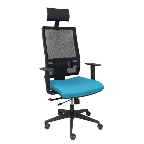 P And C Med Sänggavel Ergonomisk Skrivbordsstol Horna Traslack Bali Blå