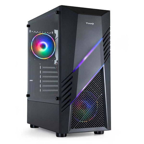 Tooq Tårn Sag Tqgcc102-b Biohazard Atx Argb Sort Sort