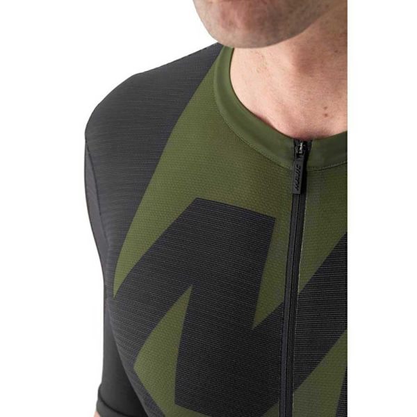 Mavic Aksium Graphic Kortærmet Trøje Grøn XL Mand