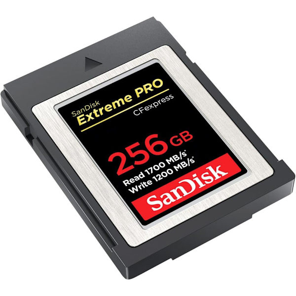 Sandisk Hukommelseskort Extreme Pro 256gb Hvid,Sort