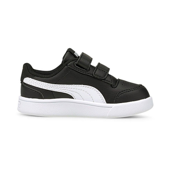 Puma Shuffle Velcro Sko Sort EU 23 Dreng