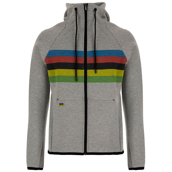 Santini Luvtröja Uci Silver 2XS Man
