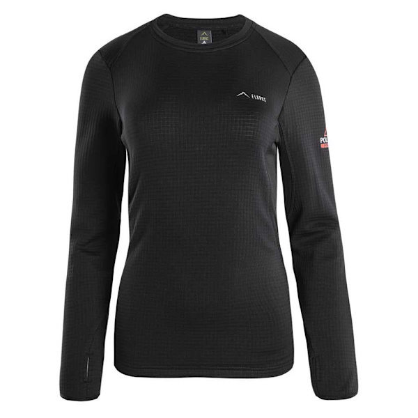 Elbrus Nadim Polartec Langærmet Baselayer Sort XL Kvinde