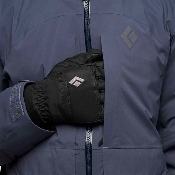 Black Diamond Factor Insulated Parka Grå M Kvinna