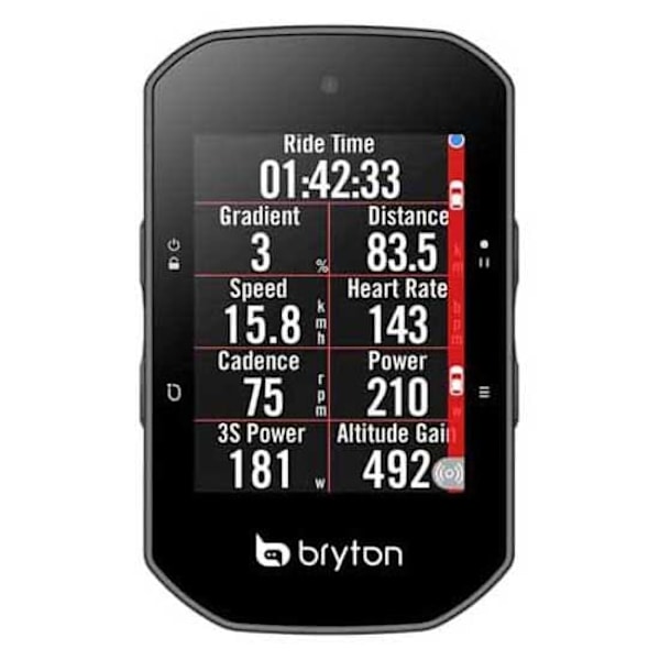 Bryton Cykelcomputer Rider S500 T Sort
