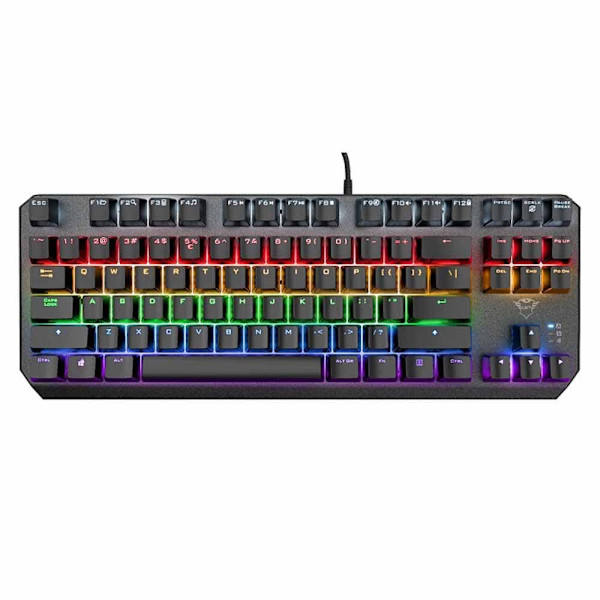 Trust Pelin Mekaaninen Näppäimistö Gxt 834 Musta UK QWERTY