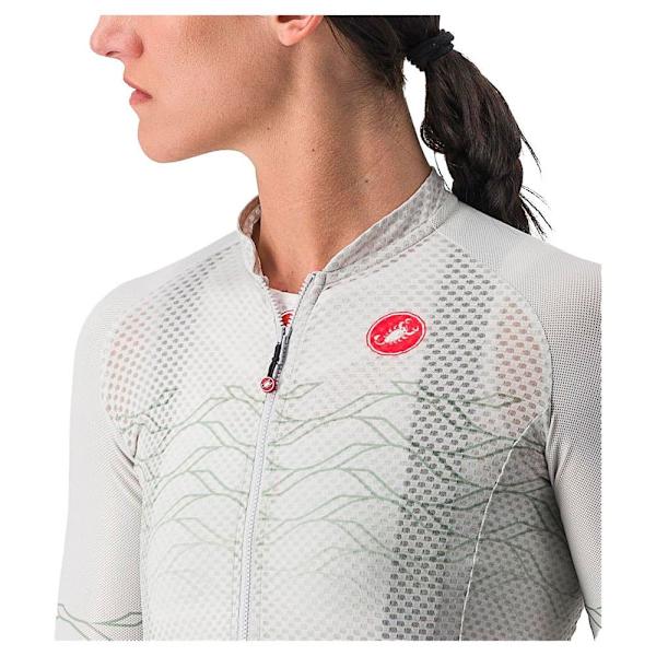 Castelli Climber´s 2.0 Lyhythihainen Pyöräilypaita Vihreä,Harmaa M Nainen