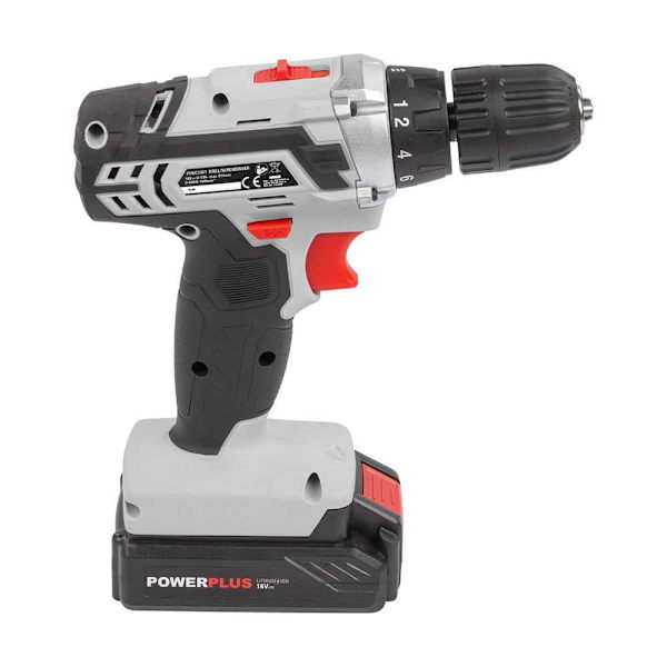 Powerplus Akku Boremaskine Powc1061 16v Søvfarvet