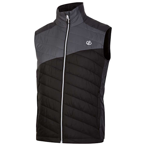 Dare2b Fleece Med Fuld Lynlås Touring Sort,Grå M Mand