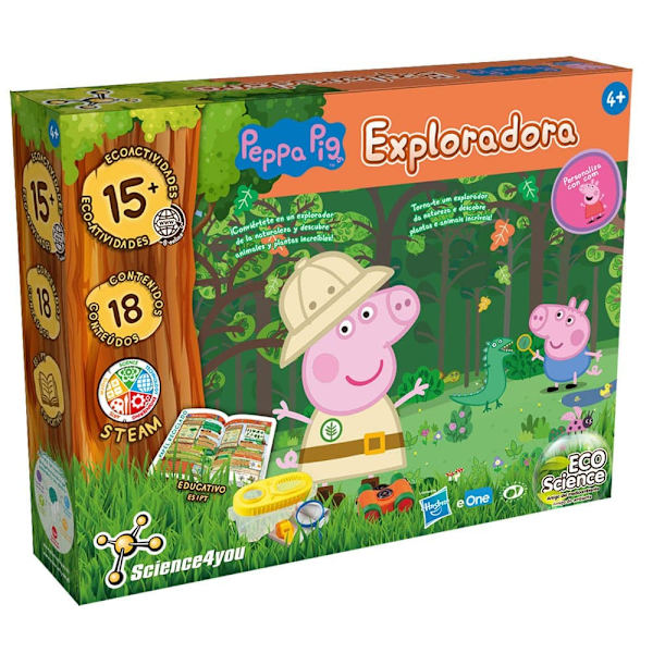 Science4you Explorer Brætspil Peppa Pig Flerfarvet 4-7 Years