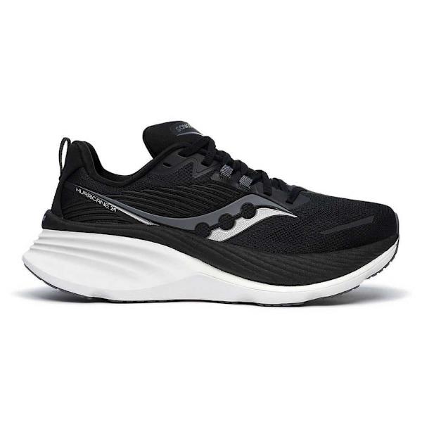 Saucony Hurricane 24 Brede Løbesko Sort EU 42 Mand