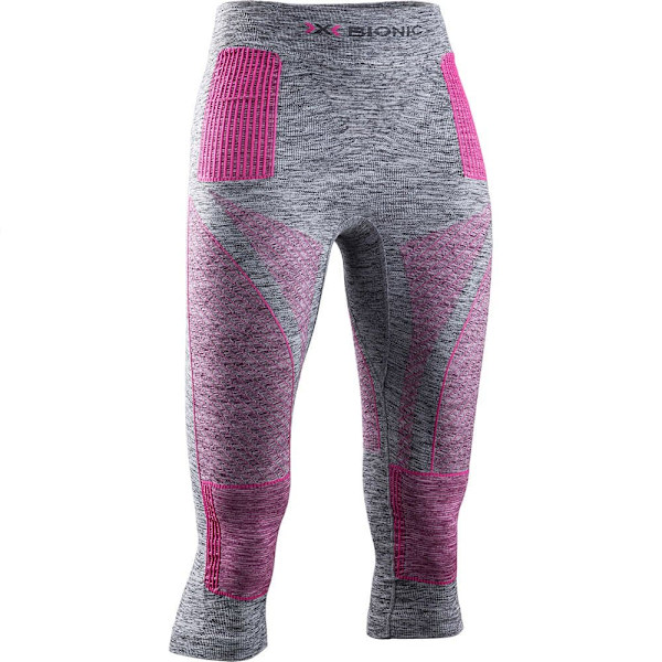 X-bionic Energy Accumulator 4.0 3/4 Leggingsit Harmaa XS Nainen