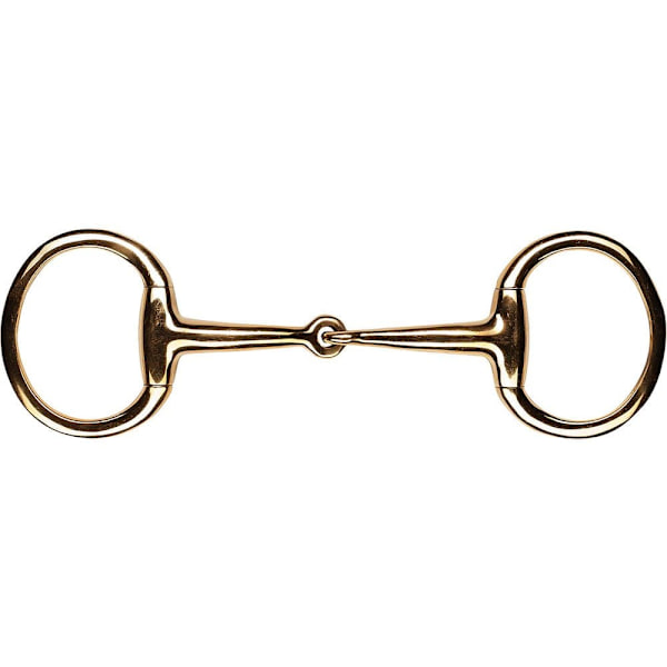 Feeling Tunn Solid Snaffle Cyprium Guld 125 mm