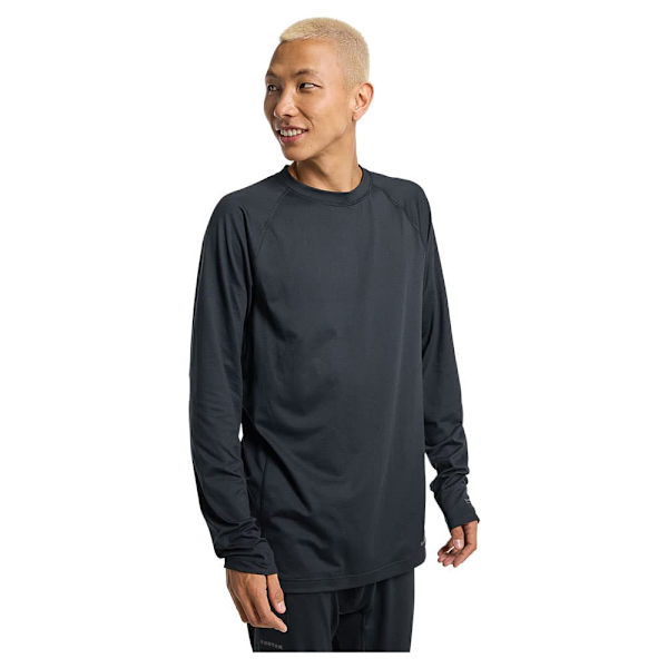 Burton Midweight Langærmet Baselayer Sort M Mand