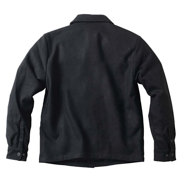 West Coast Choppers Jakke Wool Lined Plaid Sort M Mand