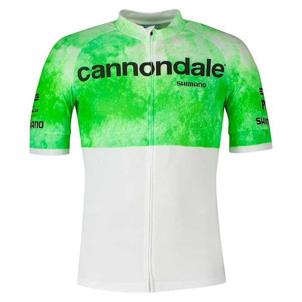 Cannondale Team Cfr 2021 Kopia Jersey Grönt,Vit XL Man