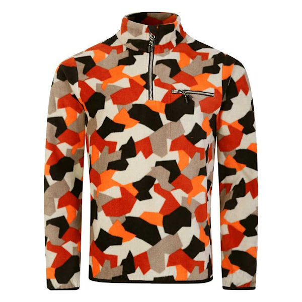 Dare2b Halv Lynlås Fleece Affinity Orange 2XS Mand