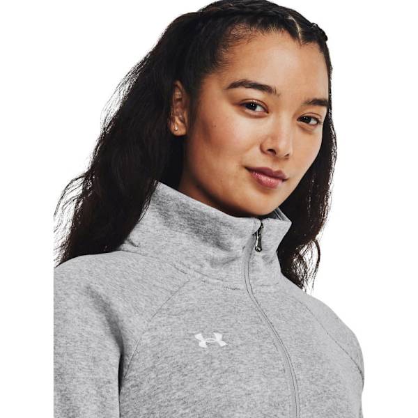 Under Armour Tröja Med Halv Dragkedja Rival Fleece Grå XS / Regular Kvinna